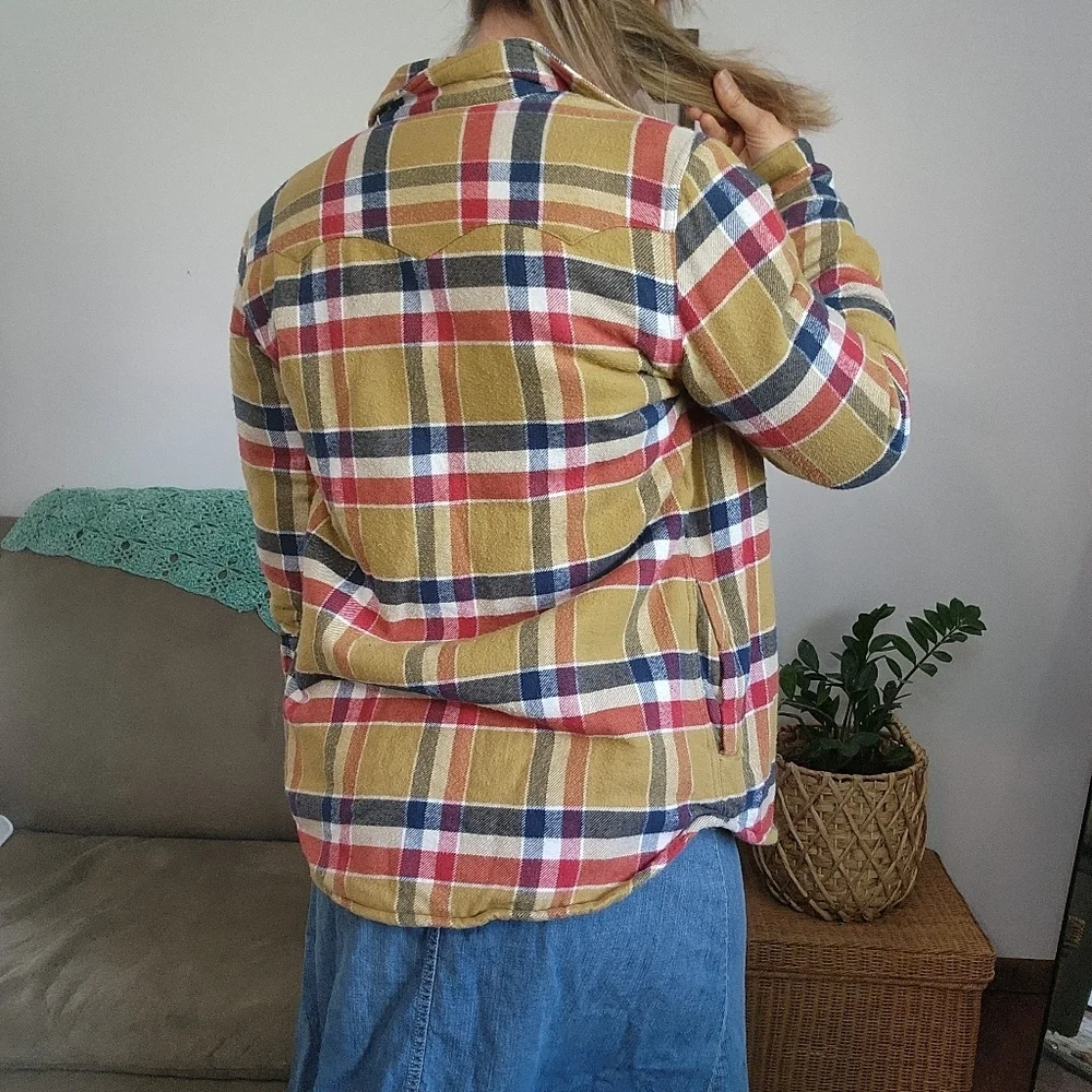 True Religion Fleece Lined Shacket Size Small